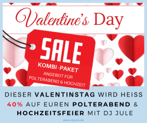 Spare beim DJ für Deine Hochzeitsfeier und Polterabend in Hamburg